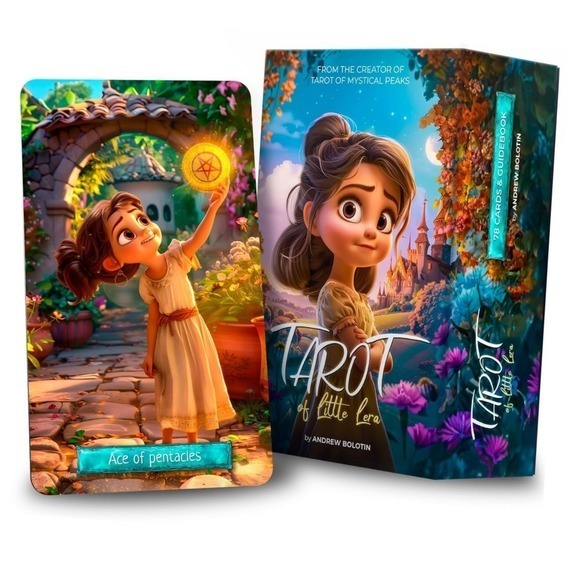 Amazon Other - Tarot of Little Lera 78 Card Deck with Guidebook by Andrew Bolotin Whimsical New